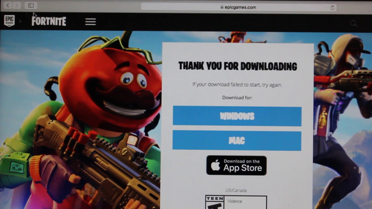 what to download on your mac for fortnite